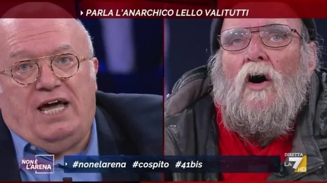 "Voi avete ucciso la gente per fini politici", "Merita uno sganassone": il durissimo scontro tra l'anarchico e Storace