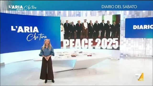 L'Aria Che Tira - Diario - Puntata del 18/10/2025