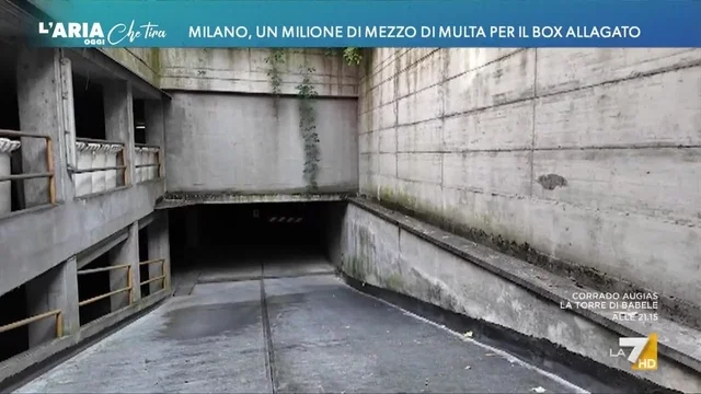 Milano, 1 milione e 700mila euro di multa per il box allagato