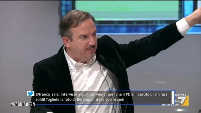 Davi vs Telese: 'Non finalizzare il tuo odio nell'analisi politica'