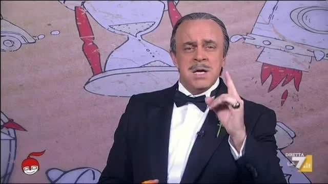 Crozza-Padrino: "A Roma omaggio a Michelangelo: il Rinvio a giudizio universale"