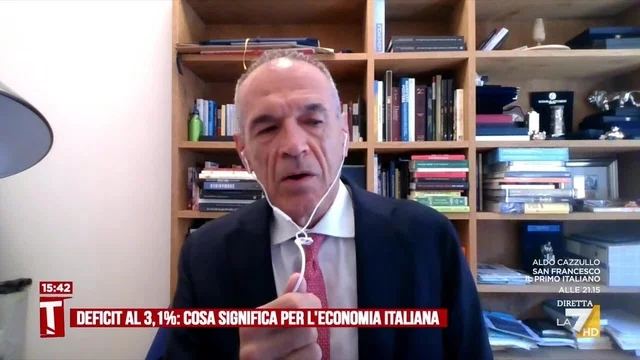 Deficit al 3,1%, Cottarelli: "Esagerata la portata del fatto"