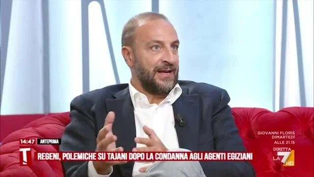 Regeni, Fittipaldi: "Interessi geopolitici con l'Egitto. Anche la sinistra non avrebbe fatto diversamente"