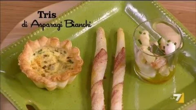 Tris di Asparagi Bianchi