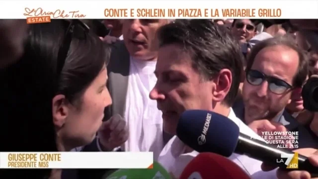 Conte e Schlein in piazza e la variabile Grillo