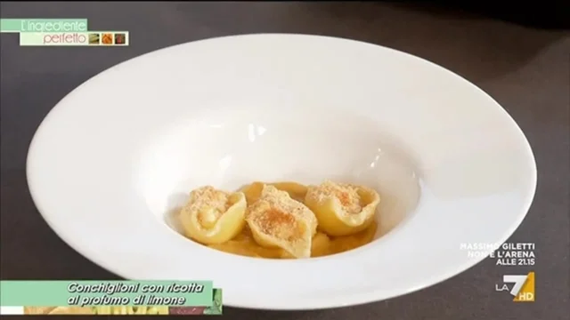 Conchiglioni al limone