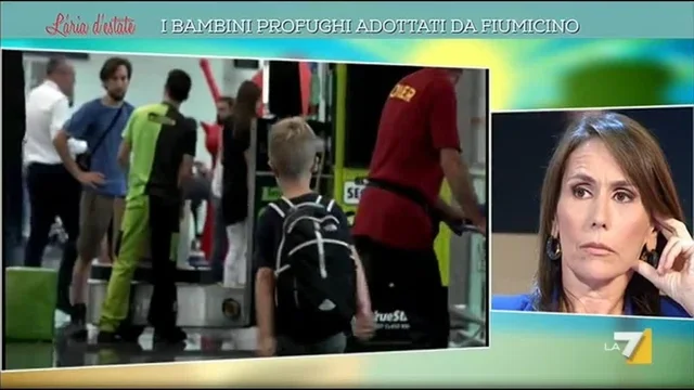 I bambini profughi adottati da Fiumicino