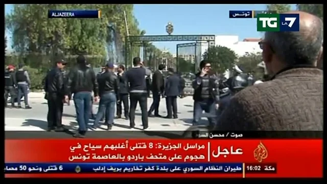 Tunisia: terroristi all'assalto di un museo.