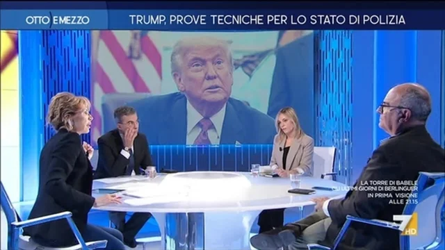 Trump, prove tecniche per lo stato di polizia - Otto e Mezzo