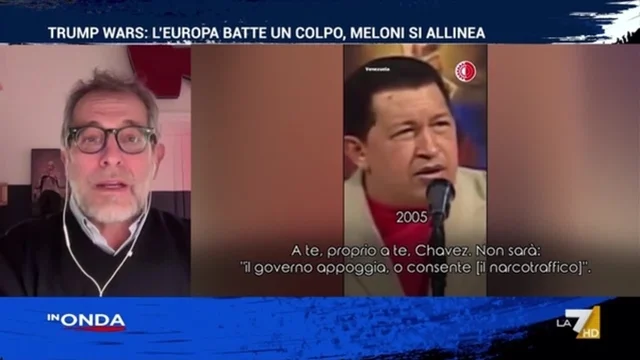 Venezuela, Formigli: "L'America ha sempre fatto queste porcherie"