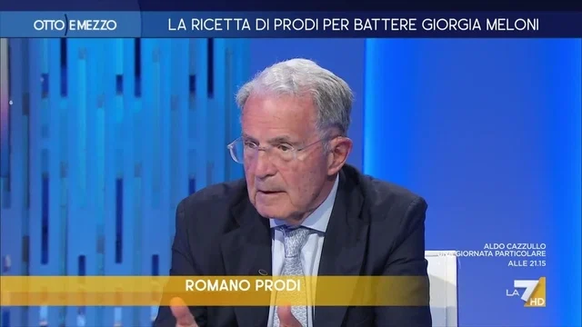 Ue, l'ironia Prodi: "Beata Meloni felice di essere felice..."