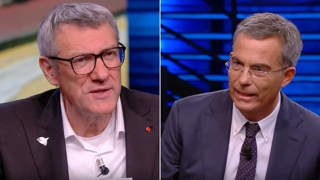 Landini: "Meloni cortigiana di Trump", Floris: "Verrà ripreso, è un termine sessista"