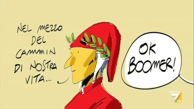 Il cartoon del genio Makkox: "Venergilio"