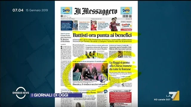 Omnibus News - 15/01/2019