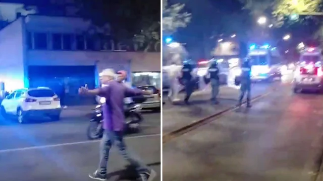 Fiorentina-Cagliari, rissa furiosa fra tifosi: il video degli hooligans