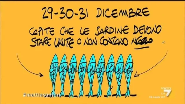 7 errori in 7 giorni: i consigli del genio Makkox alle 'sardine'