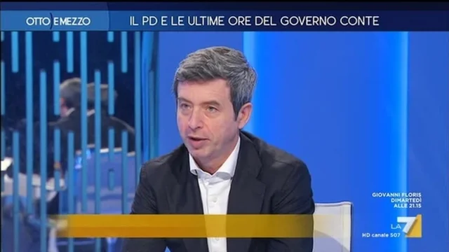 Il Pd e le ultime ore del Governo Conte - Otto e Mezzo - Puntata del 12/01/2021