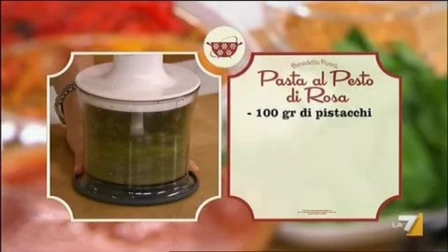Pasta al Pesto di Rosa