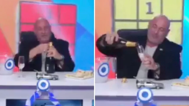 Regina Elisabetta, il video shock dall'Argentina: brindano in diretta