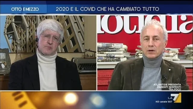 2020 il covid che ha cambiato tutto - Otto e Mezzo - Puntata del 23/12/2020