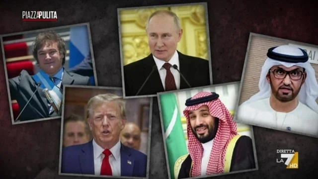 Bin Salman, Milei, Putin, Trump: i volti del potere