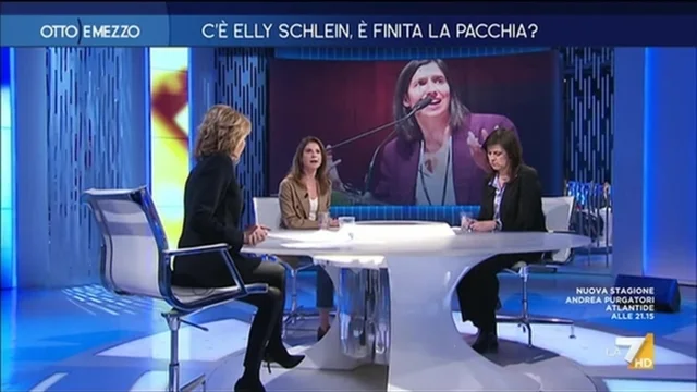 C'è Elly Schlein, è finita la pacchia? - Otto e Mezzo - Puntata del 15/03/2023