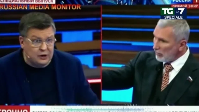 "La denazificazione si fa tagliando le teste": il dibattito sulla tv russa