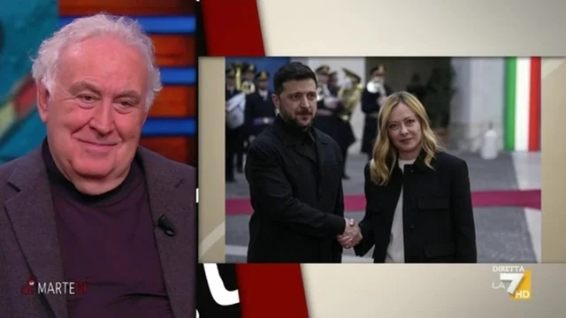 Vertice Zelensky-Meloni, Santoro: "Lui è un morto che cammina"