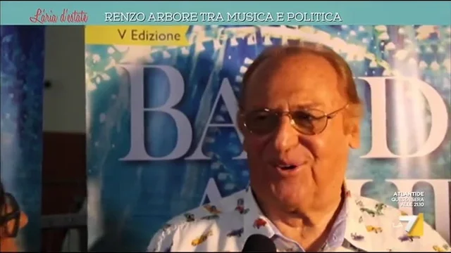 Renzo Arbore tra musica e politica