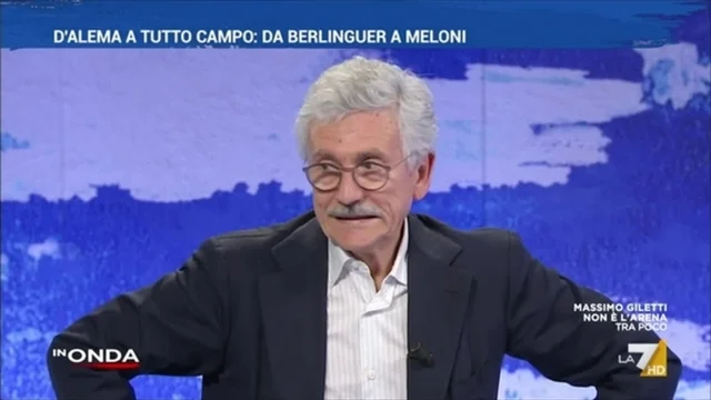 "Nooo" La smorfia di D'Alema
