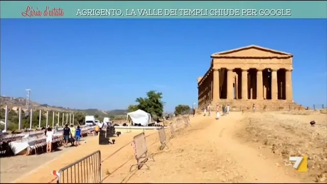 Agrigento la valle dei templi chiude per google