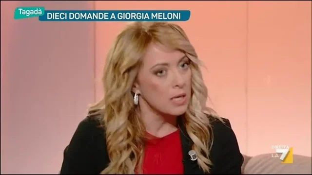 Giorgia Meloni:'Luxuria per le sue inclinazioni sessuali si può permettere di dire qualunque cosa'