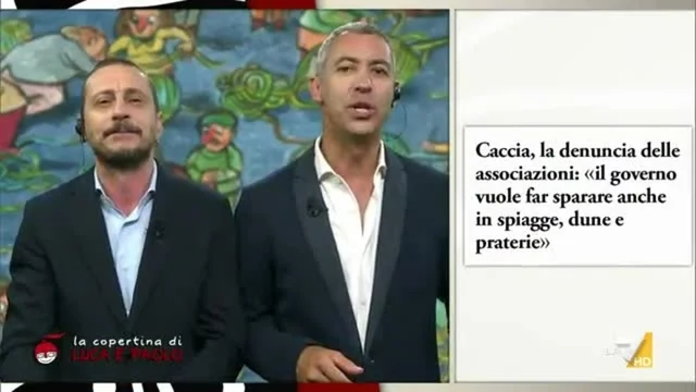 Luca e Paolo: "Via libera a gare di caccia notturne...Per Pozzolo è capodanno tutto l'anno"