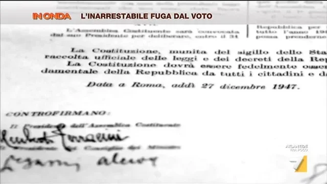 L'inarrestabile fuga dal voto