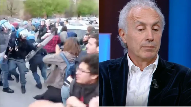 Marco Travaglio: "La nostra Costituzione ci dice che si manifesta liberamente e non con il permesso dei superiori"