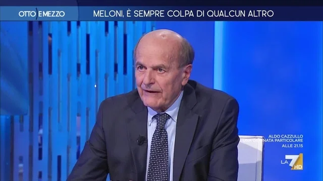 Bersani avverte Meloni: "La flessibilità è debito. Se parte una crisi, l’Italia è tra i Paesi più esposti"