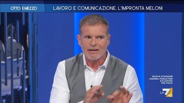Lavoro e comunicazione, l'impronta Meloni - Otto e Mezzo - Puntata del 3/5/2023