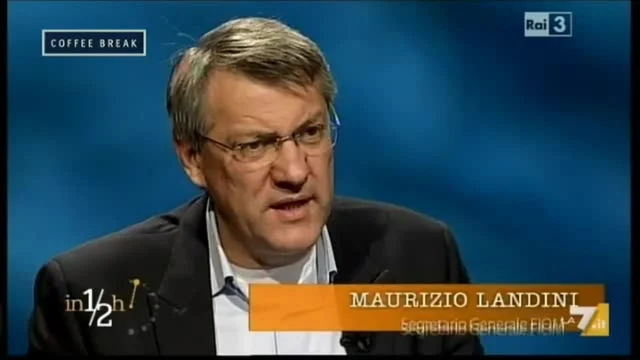 Maurizio Landini 'Il governo si è messo d'accordo con Confindustria'
