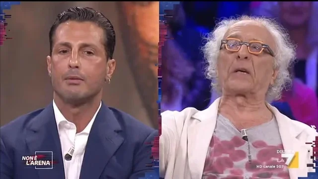 Fabrizio Corona a Giampiero Mughini: 'Sei un pagliaccio, ti compro e ti metto nel giardino a scrivere i libri'