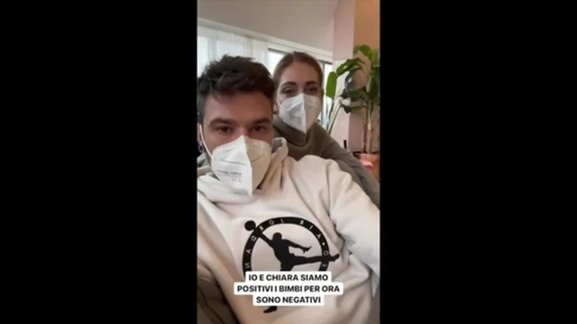 Chiara Ferragni e Fedez positivi al Covid: "Siamo asintomatici ma dobbiamo tenere le mascherine in casa per i bambini"