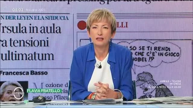 Omnibus Dibattito - Puntata 8/7/2025