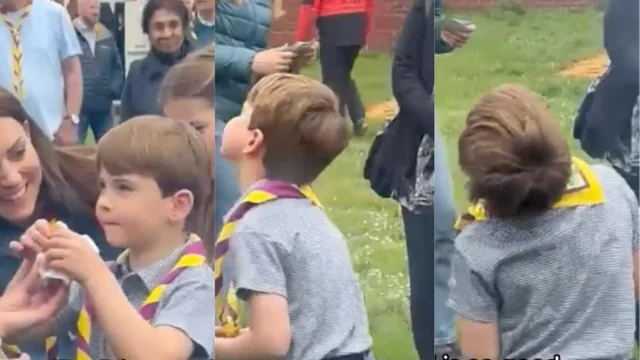 Le facce del principino Louis dopo che mangia la merenda sono virali