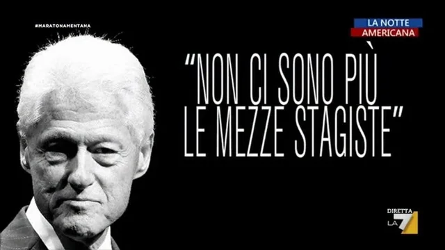 Clinton: non ci sono più le mezze stagiste