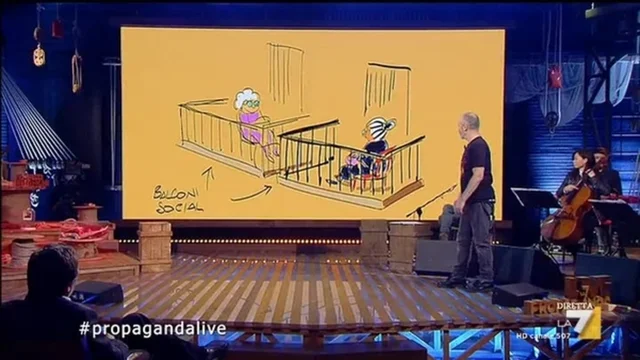 Il balcone social di Makkox