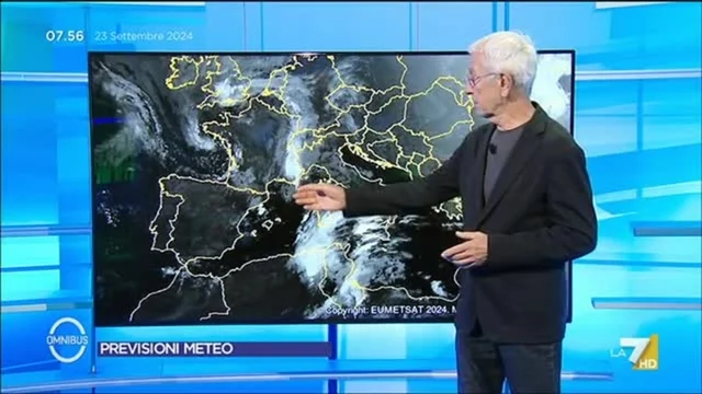 Meteo LA7 - 23/9/2024