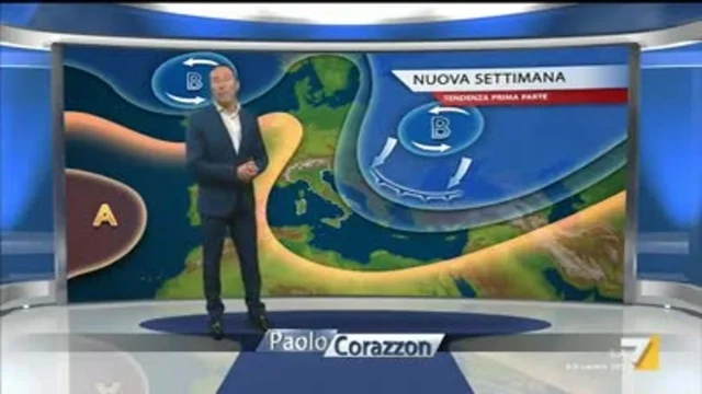 Il meteo della sera del 6 gennaio
