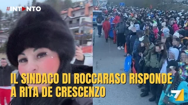 Roccaraso invasa dai turisti, il sindaco risponde alla tiktoker Rita De Crescenzo: "Accogliamo solo persone con senso civico"
