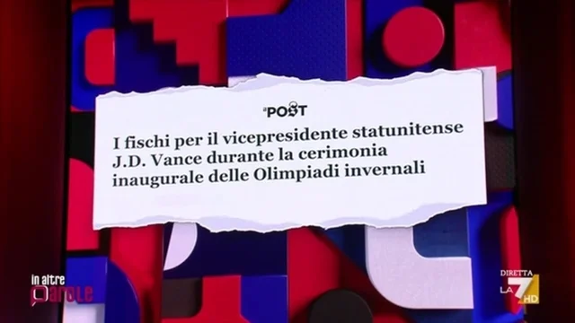 Vance fischiato alle Olimpiadi, Botteri: “Trump rimasto stupito”