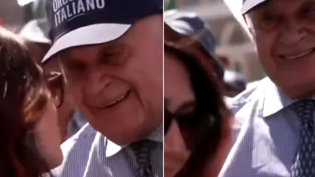 Il Ministro Nordio chiede uno Spritz ad una giornalista durante il comizio di chiusura a Roma: "C'è solo una cosa che mi manca"