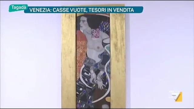 Venezia: casse vuote, tesori in vendita